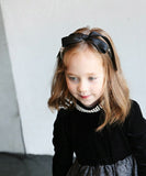 Rora カチューシャ 通販 リボン パール 68272302 髪飾り ヘッドドレス 子供 女の子 フォーマル 可愛い おしゃれ 発表会 入園式 卒園式 入学式 子ども用アクセサリー ヘアアレンジ