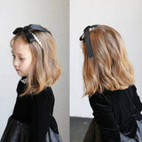 Rora カチューシャ 通販 リボン パール 68272302 髪飾り ヘッドドレス 子供 女の子 フォーマル 可愛い おしゃれ 発表会 入園式 卒園式 入学式 子ども用アクセサリー ヘアアレンジ