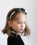 Rora カチューシャ 通販 リボン パール 68272302 髪飾り ヘッドドレス 子供 女の子 フォーマル 可愛い おしゃれ 発表会 入園式 卒園式 入学式 子ども用アクセサリー ヘアアレンジ