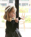 Rora カチューシャ 通販 リボン パール 68272302 髪飾り ヘッドドレス 子供 女の子 フォーマル 可愛い おしゃれ 発表会 入園式 卒園式 入学式 子ども用アクセサリー ヘアアレンジ