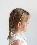 Rora カチューシャ 通販 ビジュー キラキラ 68672302 髪飾り ヘッドドレス 子供 女の子 フォーマル 可愛い おしゃれ 発表会 入園式 卒園式 入学式 子ども用アクセサリー ヘアアレンジ