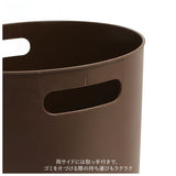 袋が見えない ゴミ箱 通販 小さい 円形 スリム トイレポット ダストボックス ごみ箱 シンプル 北欧 リビング トイレ ゴミ箱が隠せる  寝室 洗面所 オフィス おしゃれ  インテリア 雑貨