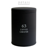 コーヒー キャニスター 缶 通販 コーヒー豆 保存容器 保存 ケース ブリキ缶 蓋付き ストッカー 密封 容器 ブランド 63 ロクサン 紅茶 バリスタ シンプル おしゃれ ブリキ 日本製
