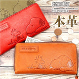 スヌーピー 財布 通販 PEANUTS FRIEND 長財布 ロングウォレット 長サイフ サイフ snoopy キャラクター グッズ 大人 向け レディース おしゃれ 本革 革 レザー ラウンドファスナー