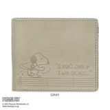スヌーピー 財布 本革 二つ折り財布 通販 SNOOPY サイフ さいふ PEANUTS ピーナッツ BOWLING 2つ折り ボックス型小銭入れ box型 ウォレット 小銭入れ 大人 革 レザー キャラクター メンズ