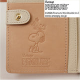 スヌーピー 財布 二つ折り 通販 SNOOPY 73514 レザー 箔押し 本革 二つ折り財布 2つ折り財布 お財布 レディース L字ファスナー 大容量 小銭入れあり かわいい おしゃれ 女性 大人 女子