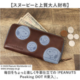 スヌーピー 長財布 大人 通販 SNOOPY 73536 財布 レザー 長サイフ ながさいふ ロングウォレット レディース 大容量 ラウンドファスナー かわいい おしゃれ 小銭入れあり 大きめ 女性 女子