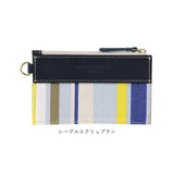 コインケース レディース おしゃれ 通販 小銭入れ カードケース 財布 パスケース ミニ財布 カード入れ 女性 コンパクト お洒落 名刺 ICカード ストライプ ギフト レトワールドゥソレイユ