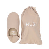 ルームシューズ かかと付き 通販 スリッパ ポータブルスリッパ バブーシュ 携帯スリッパ おしゃれ HUG a565 レディース かかとつき 無地 かかとあり シンプル きれいめ 参観日 現代百貨