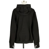 パーカー レディース おしゃれ 通販 にゃんこ ポケット トレーナー カブリ プルオーバー トップス フリース にゃんパーカー 猫耳 フード 森ガール 猫 小動物 ねこ ネコ アニマル