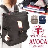 リュック おしゃれ 通販 アヴォカ AC-006 AVOCA フラップリュック リュックサック バッグ バック レディース きれいめ カジュアル 無地 シンプル 大人 通勤 通学 メンズ 女子 男子 軽い