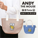 ネズミのandy バッグ 通販 保冷バッグ ランチバッグ 保冷バック ランチトート お弁当袋 保冷トートバッグ 小さめ トートバック ねずみのANDY グッズ メッシュ保冷トートM お弁当