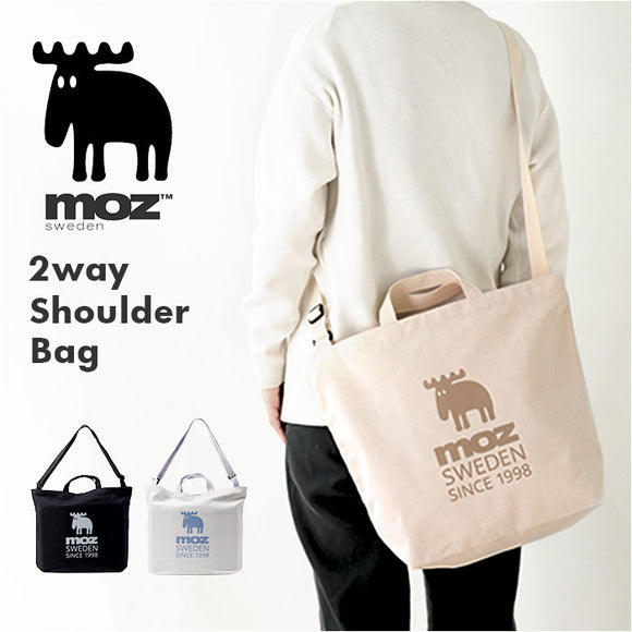 moz モズ バッグ ファスナーの付いた帆布トートL 通販 トートバッグ トートバック ショルダーバッグ ショルダーバック 斜めがけバッグ 帆布 キャンバス レディース 大きめ A4 ブランド