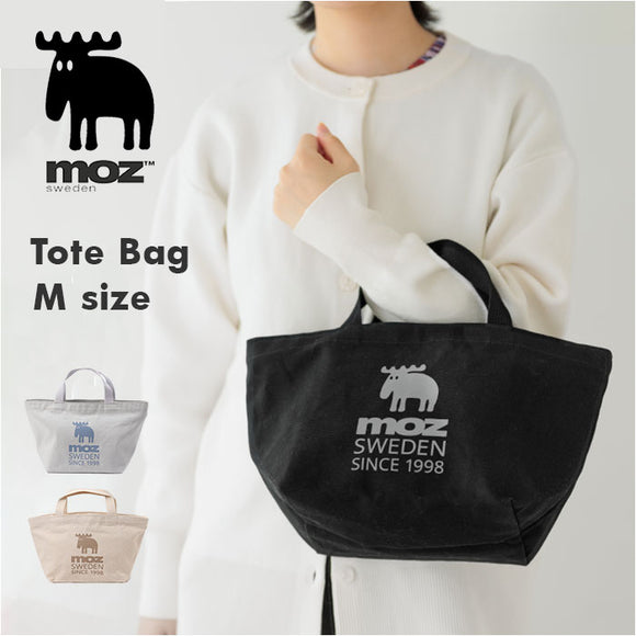 moz モズ バッグ ファスナーの付いた帆布トートM 通販 トートバッグ トートバック 手提げバッグ ランチトート ランチトートバッグ サブバッグ キャンバス レディース 小さめ ブランド