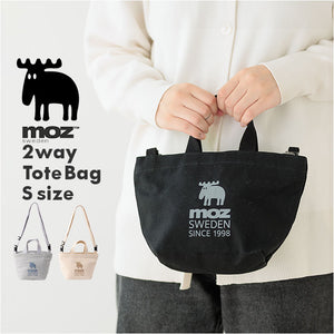 moz モズ バッグ ファスナーの付いた帆布トートS 通販 トートバッグ トートバック ショルダーバッグ ショルダーバック 斜めがけバッグ 帆布 キャンバス レディース 小さめ ブランド