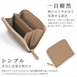 ミニ財布 本革 通販 コンパクトウォレット ラウンドファスナー イタリアンレザー ウォレット レディース財布 メンズ財布 お財布 ファスナー小銭入れ コインケース カード入れ付き