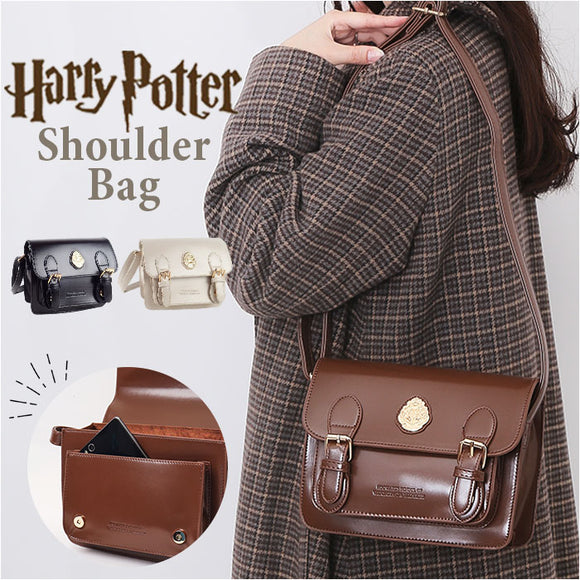 FLAPPER ハリーポッター バッグ 通販 Harry Potter グッズ ホグワーツエンブレムショルダー F231019 ショルダーバッグ ミニショルダーバッグ 斜めがけバッグ レディース 肩掛け 小さめ