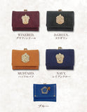 FLAPPER 財布 通販 ハリーポッター グッズ ミニ財布 ミニウォレット サイフ さいふ がま口財布 折財布 ホグワーツ エンブレム フラッパー 三つ折り財布 レディース おしゃれ かわいい
