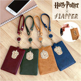 ハリーポッター パスケース F218052 通販 定期入れ リール付きパスケース パスポーチ リール付き 定期券入れ FLAPPER Harry Potter コラボ グッズ 通学 通勤 おしゃれ かわいい