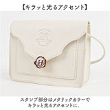 ハリーポッター バッグ F221090 通販 ポシェット ショルダーバッグ 斜めがけバッグ FLAPPER Harry Potter コラボ グッズ レディース 小さめ おしゃれ かわいい 上品 ポーチ付き