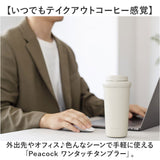 タンブラー 蓋付き 通販 400ml ステンレスタンブラー 蓋つき マイボトル コーヒータンブラー 保冷保温 広口 ワンタッチオープン テイクアウト 洗いやすい おしゃれ オシャレ かわいい