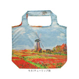 エコバッグ 折りたたみ 通販 名画 手提げ バッグ バック コンパクト お買い物 折り畳み おりたたみ エコバック エコ お買い物バッグ ショッピングバッグ トートバッグ サブバッグ トート