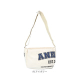 anello アネロ ミニショルダー AIB4603 通販 ショルダーバッグ ショルダーバック ミニ ショルダー 肩掛け ななめかけ 斜めかけ バッグ 鞄 カバン かばん バック プリント 小さめ 綿 収納