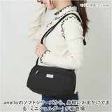 anello アネロ ショルダーバッグ ミニ AIM0701 通販 ショルダー ショルダーバック ミニショルダーバッグ 肩掛け ななめかけ 斜めかけ ミニショルダー ミニショルダーバック 小さめ 横長