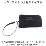 anello アネロ リール パスポーチ AIM0738 通販 リールパスポーチ パスケース ミニパスケース ミニポーチ ポーチ 小物入れ リール付き 撥水 ポケット カジュアル ファスナー 男女兼用
