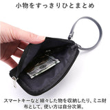 anello アネロ リール パスポーチ AIM0738 通販 リールパスポーチ パスケース ミニパスケース ミニポーチ ポーチ 小物入れ リール付き 撥水 ポケット カジュアル ファスナー 男女兼用