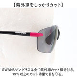 SWANS スワンズ スポーツサングラス 通販 日本製 サングラス 偏光サングラス 偏光レンズ 偏光 紫外線対策 UV対策 メンズ レディース Airless Leaffit エアレス リーフフィット 男女兼用