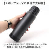 ピーコック Peacock 水筒 AKE-R61 通販 ステンレスボトル 600ml ボトル 保温 保冷 マイボトル ダイレクトボトル 直飲み 子供 大人 キッズ 子ども ワンタッチ スポーツドリンクOK おしゃれ