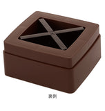 継ぎ脚 4個組 SMILE KIDS スマイルキッズ  通販 ベッドの高さをあげる足 ベッド ソファ 継ぎ足 4cm 4個セット ベッド下収納 高さ調整 お掃除ロボ 収納 掃除 介護 スクエア 角型 継ぎ足し