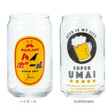 グラス 缶型 おもしろ 通販 ビアグラス ビールグラス ビール ガラス コップ 缶型グラス 面白い かわいい おしゃれ 可愛い 箱入り ギフト 贈り物 父の日 母の日 誕生日 敬老の日 酒器 食器