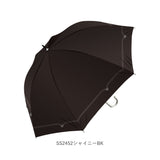 傘 日傘 晴雨兼用 レディース 長傘 通販 50cm 日傘 雨傘 レディース傘 雨晴兼用 UVカット 遮光 アンブレラ  手開き ラメ傘 婦人 かさ 熱中症対策 黒骨