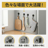 強力マグネットフック 10個セット 通販 壁掛けフック マグネットフック 回転フック 強力磁石フック ネオジム磁石 玄関 冷蔵庫 おしゃれ 防錆 超強力 耐荷重15kg マグネット