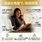 クリップ式読書ライト 通販 ブックライト リーディングライト 読書ライト クリップライト 読書灯 読書用ライト ベッドサイドランプ LEDライト LED USB充電式 調光 調色 3色 5段階 軽量