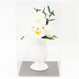 ブリザードフラワ- 仏花 仏壇用 通販 ドライフラワー フラワーギフト コンパクトサイズ お供え 供養 長持ち 水替え不要 アレジメント お供え花 花瓶セット ご仏前 長く飾れる 小さめ