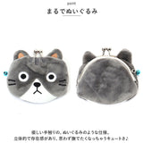 ぬいぐるみ がま口 コインケース 通販 がまくち がま口マスコット マスコット 財布 さいふ サイフ 小銭入れ 動物 アニマル ねこ フェイス 猫 ネコ アクセサリー 鍵 イヤホン かわいい