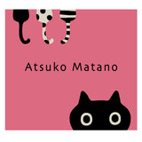 チェアパッド かわいい 通販 日本製 アツコマタノ atsuko matano チェアマット チェアパット 35cm×32cm 座布団 座面クッション 椅子 クッション マタノアツコ 俣野温子 可愛い 洗える