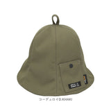 ベル型 サウナハット 通販 サウナ帽子 サウナキャップ サウナ ハット キャップ 帽子 大きめ チューリップ型 断熱性 つばが長い 深い ポケット付 サウナグッズ 温泉 お風呂 AMICAL.Schlaf