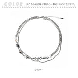 ネックレス シンプル 通販 ジュエリー 首飾り ペンダント レイヤード レディース メンズ チェーンネックレス アクセサリー 大人 女性 男性 贈り物 お洒落 おしゃれ 贈り物 彼女 彼氏