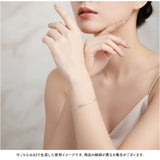 amelia アメリア ブレスレット チェーン 3連 通販 3連ブレスレット チェーンブレスレット 3連チェーンブレスレット レディース シンプル ジュエリー アクセサリー 普段使い フォーマル