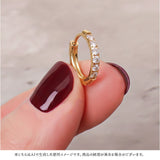 ピアス レディース 通販 フープピアス フープ 両耳 ステンレス ジルコニア アクセサリー ジュエリー つけっぱなし キャッチレス 大人 女性 贈り物 ギフト シンプル 可愛い 上品 かわいい