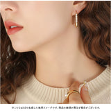 ピアス レディース 通販 軟骨ピアス 両耳 軟骨 ステンレス アクセサリー ジュエリー 安全ピン パール セーフティーピン キャッチレス 大人 女性 贈り物 ギフト 可愛い かわいい おしゃれ
