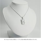 イニシャル ネックレス 通販 ペンダント イニシャルネックレス プレートネックレス アルファベット チャーム スネークチェーン レディース 重ね付け ステンレス つけっぱなし 誕生日