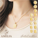 イニシャル ネックレス ゴールド 通販 ペンダント イニシャルネックレス プレートネックレス アルファベット チャーム スネークチェーン レディース 重ね付け ステンレス つけっぱなし