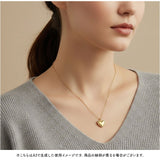ネックレス レディース ハート 通販 サージカルステンレス ジュエリー きれいめ レディースアクセサリー 首飾り 華奢 エレガント シンプル おしゃれ 大人 女性 オフィス 普段使い