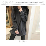 tシャツ 長袖 レディース クルーネック 通販 シャツ Tシャツ ロンT ロングTシャツ トップス カットソー 無地 シンプル おしゃれ かわいい ゆったり 長め サイドスリット 通勤 通学