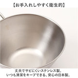 ステンレス ボウル 通販 日本製 ステンレスボウル ミニボウル 手つきボウル 取っ手付き ハンドル 容量500ml 持ちやすい おしゃれ シンプル 混ぜる お菓子作り ミキシングボウル